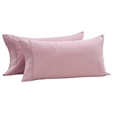 Carmine Washed Cotton Pillowcases (Set of 2)